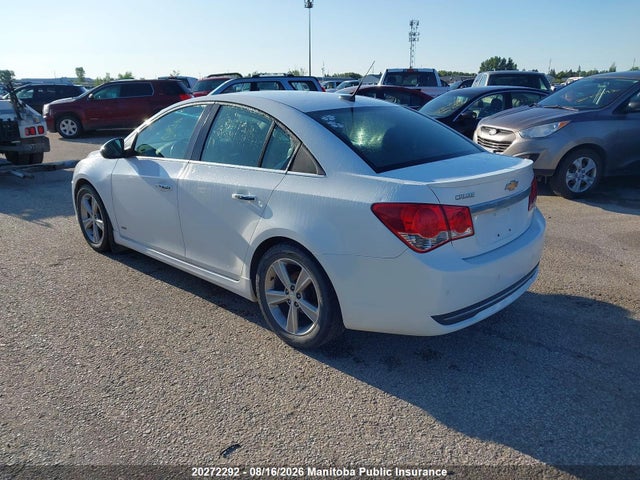 2012 Chevrolet Cruze Lt Turbo მანქანა იყიდება აუქციონზე, vin: 1G1PG5SC1C7166398, აუქციონის ნომერი: 20272292