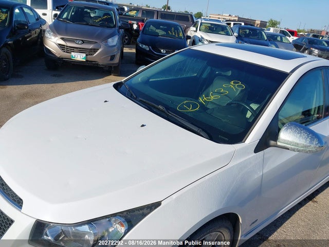 2012 Chevrolet Cruze Lt Turbo მანქანა იყიდება აუქციონზე, vin: 1G1PG5SC1C7166398, აუქციონის ნომერი: 20272292