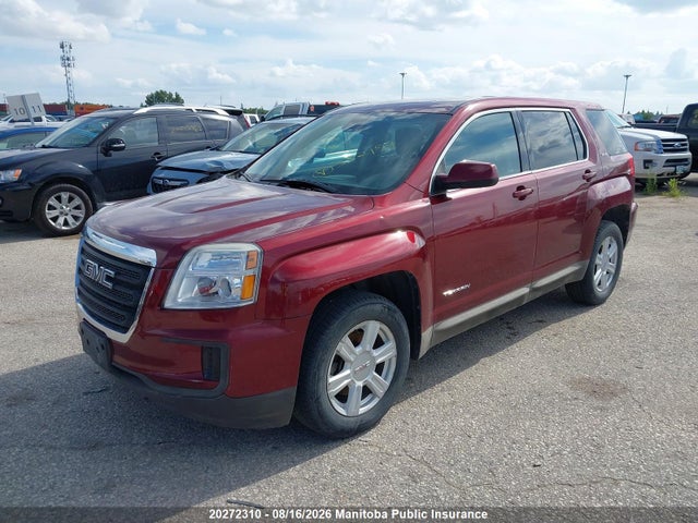 GMC Terrain Sle 2016 2GKALMEK4G6332199 Image 2
