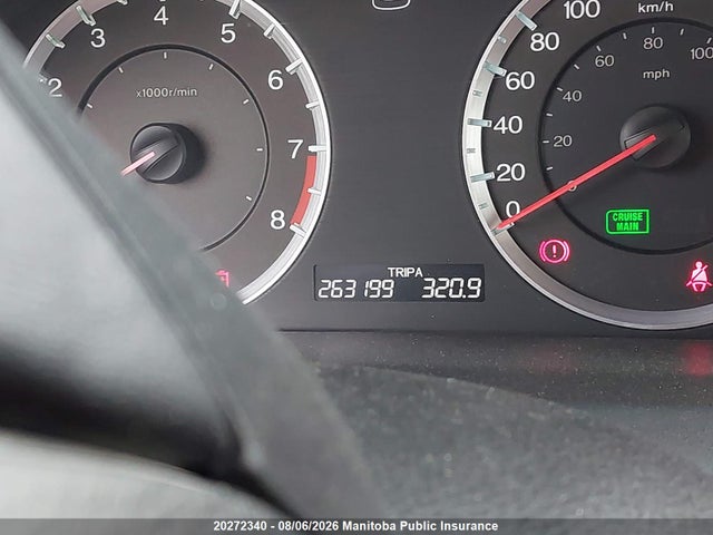 20272340 :رقم المزاد ، 1HGCP25879A806588 vin ، 2009 Honda Accord Ex-l مزاد بيع