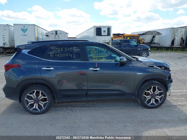 2023 Kia Seltos Sx Turbo მანქანა იყიდება აუქციონზე, vin: KNDETCA29P7400042, აუქციონის ნომერი: 20272342