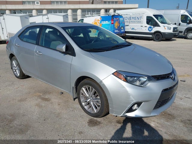20272345 :رقم المزاد ، 2T1BURHE5FC333200 vin ، 2015 Toyota Corolla Le مزاد بيع