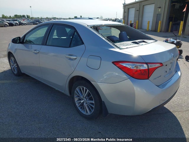 Продаж на аукціоні авто 2015 Toyota Corolla Le, vin: 2T1BURHE5FC333200, номер лоту: 20272345