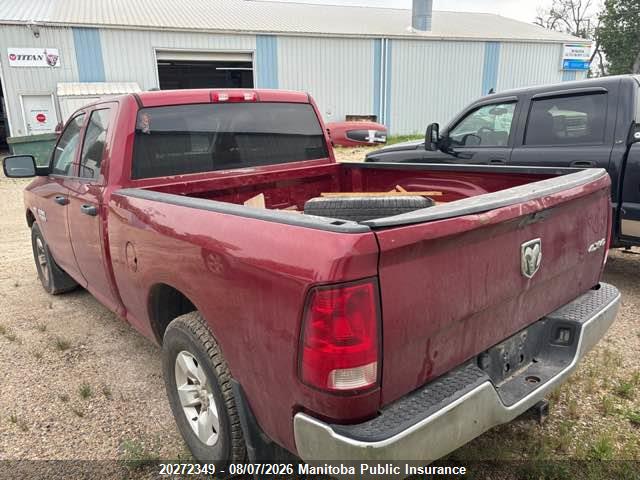 Dodge Ram 1500 Sxt Quad Cab 2014 1C6RR7FT7ES402771 Image 3