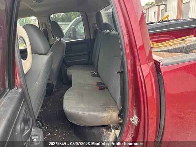 Dodge Ram 1500 Sxt Quad Cab 2014 1C6RR7FT7ES402771 Image 8