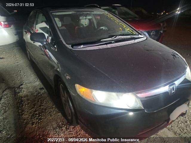 Aukcja sprzedaży 2008 Honda Civic Lx, vin: 2HGFA16598H105404, numer aukcji: 20272353
