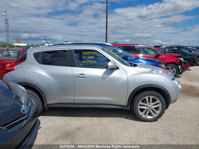 2013 Nissan Juke Sl მანქანა იყიდება აუქციონზე, vin: JN8AF5MV1DT219340, აუქციონის ნომერი: 20272359