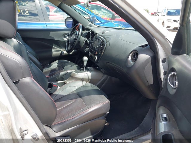 2013 Nissan Juke Sl მანქანა იყიდება აუქციონზე, vin: JN8AF5MV1DT219340, აუქციონის ნომერი: 20272359