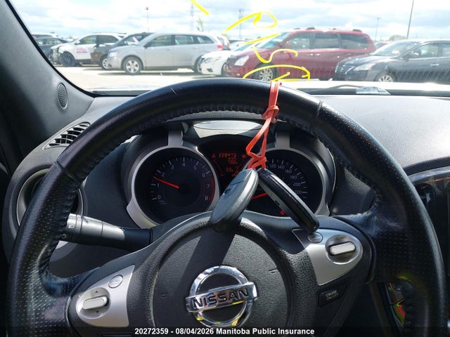 2013 Nissan Juke Sl მანქანა იყიდება აუქციონზე, vin: JN8AF5MV1DT219340, აუქციონის ნომერი: 20272359