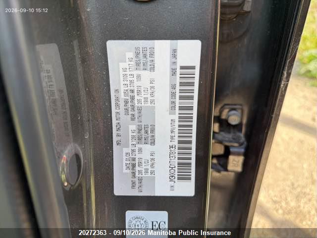 Aukcja sprzedaży 2026 Mazda Cx-90 Gs, vin: JM3KKCHD1T1378135, numer aukcji: 20272363