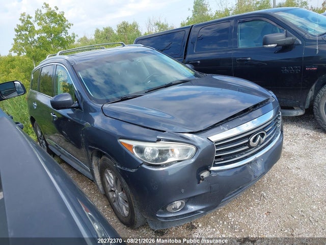20272370 :رقم المزاد ، 5N1AL0MM5DC304904 vin ، 2013 Infiniti Jx35 مزاد بيع