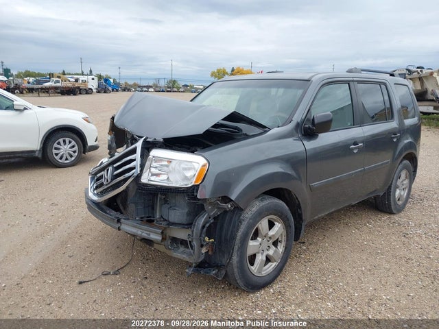 2012 Honda Pilot Ex-l მანქანა იყიდება აუქციონზე, vin: 5FNYF4H54CB502301, აუქციონის ნომერი: 20272378