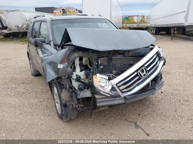 2012 Honda Pilot Ex-l მანქანა იყიდება აუქციონზე, vin: 5FNYF4H54CB502301, აუქციონის ნომერი: 20272378