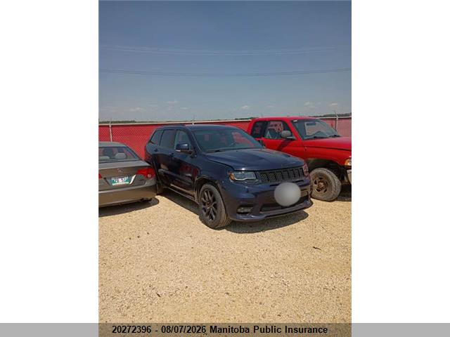 20272396 :رقم المزاد ، 1C4RJFDJ8JC440235 vin ، 2018 Jeep Grand Cherokee Srt مزاد بيع