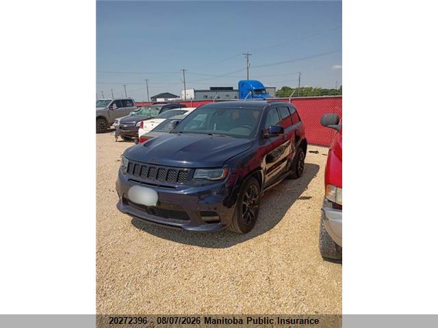 20272396 :رقم المزاد ، 1C4RJFDJ8JC440235 vin ، 2018 Jeep Grand Cherokee Srt مزاد بيع
