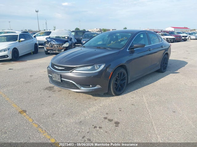 Продаж на аукціоні авто 2015 Chrysler 200 Limited V6, vin: 1C3CCCAG6FN736863, номер лоту: 20272403
