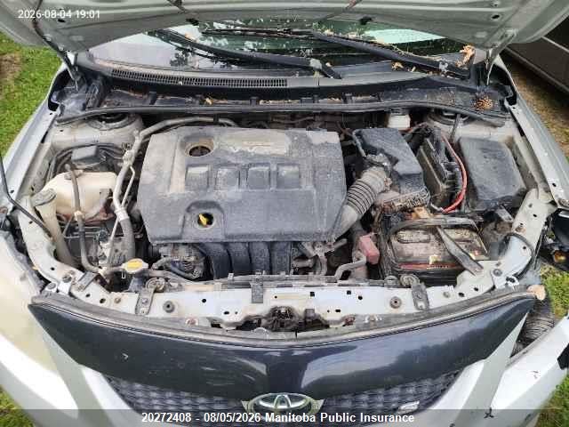 2009 Toyota Corolla S მანქანა იყიდება აუქციონზე, vin: 2T1BU40E59C082214, აუქციონის ნომერი: 20272408