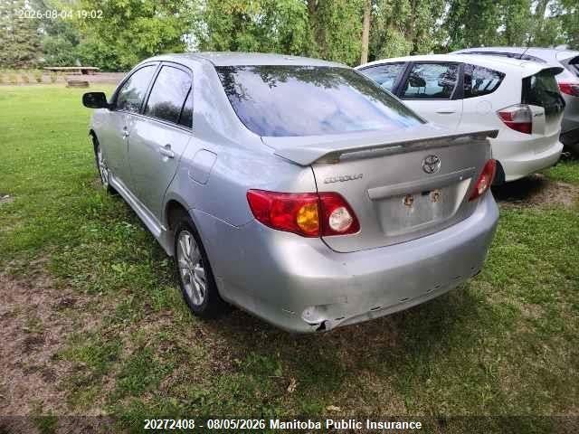 2009 Toyota Corolla S მანქანა იყიდება აუქციონზე, vin: 2T1BU40E59C082214, აუქციონის ნომერი: 20272408