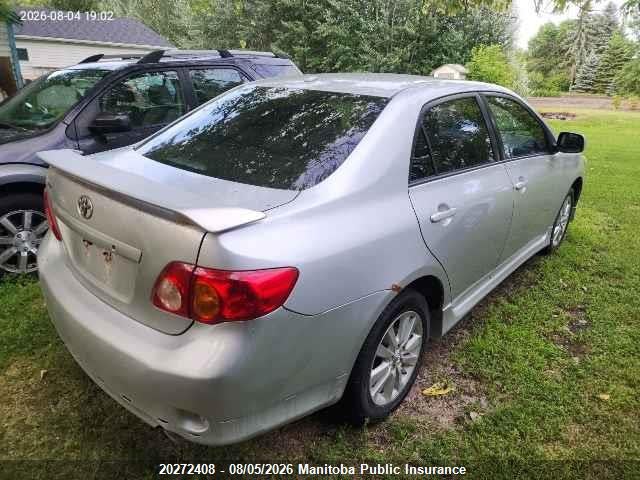 2009 Toyota Corolla S მანქანა იყიდება აუქციონზე, vin: 2T1BU40E59C082214, აუქციონის ნომერი: 20272408