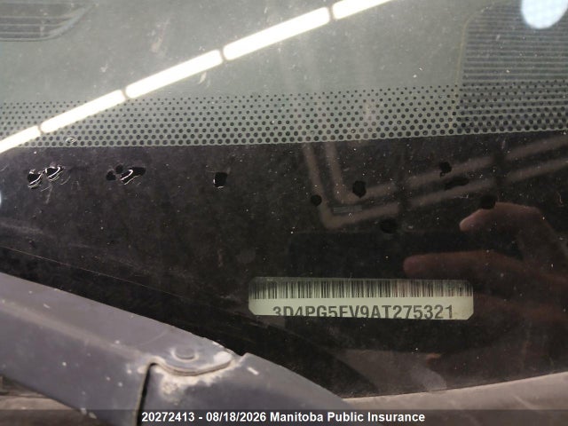 20272413 :رقم المزاد ، 3D4PG5FV9AT275321 vin ، 2010 Dodge Journey Sxt مزاد بيع