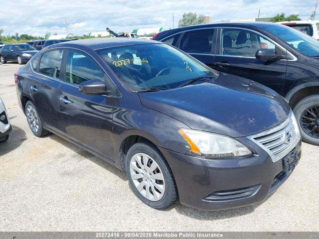 Auction sale of the 2014 Nissan Sentra 1.8 S, vin: 3N1AB7AP1EL635860, lot number: 20272416