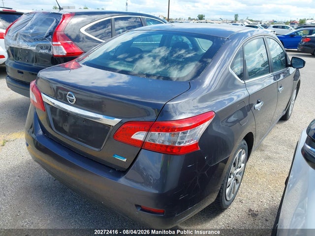 20272416 :رقم المزاد ، 3N1AB7AP1EL635860 vin ، 2014 Nissan Sentra 1.8 S مزاد بيع