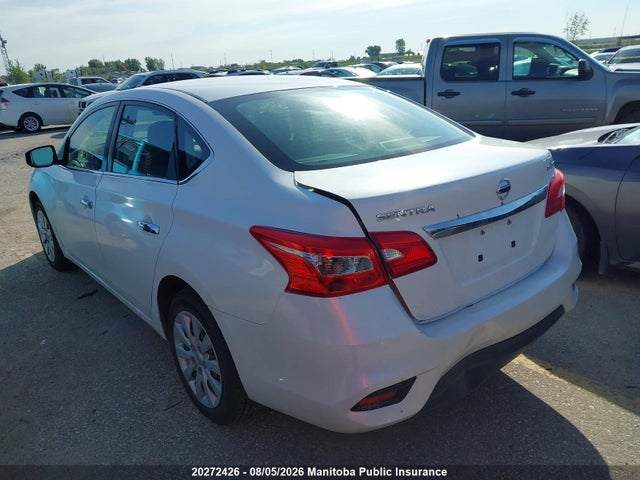 Aukcja sprzedaży 2017 Nissan Sentra 1.8 S, vin: 3N1AB7AP9HL663586, numer aukcji: 20272426