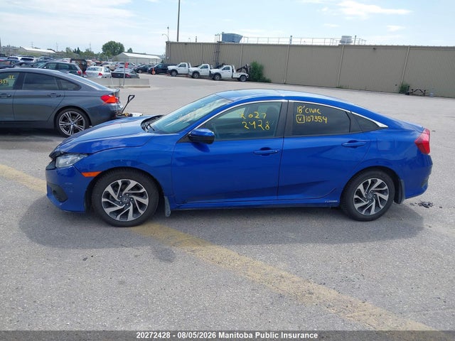 Aukcja sprzedaży 2018 Honda Civic Ex-t, vin: 2HGFC1F49JH107354, numer aukcji: 20272428