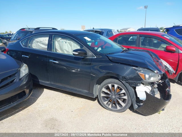 20272435 :رقم المزاد ، 3N1CB7AP3HY286488 vin ، 2017 Nissan Sentra Sr Turbo مزاد بيع