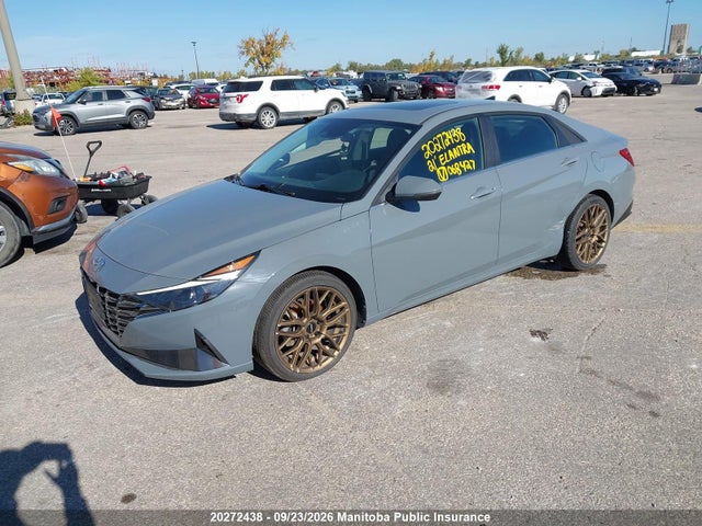 Aukcja sprzedaży 2021 Hyundai Elantra Ultimate, vin: KMHLN4AG6MU068427, numer aukcji: 20272438
