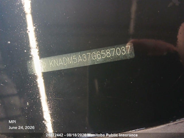 KIA Rio 5 Lx 2016 KNADM5A37G6587037 Image 7