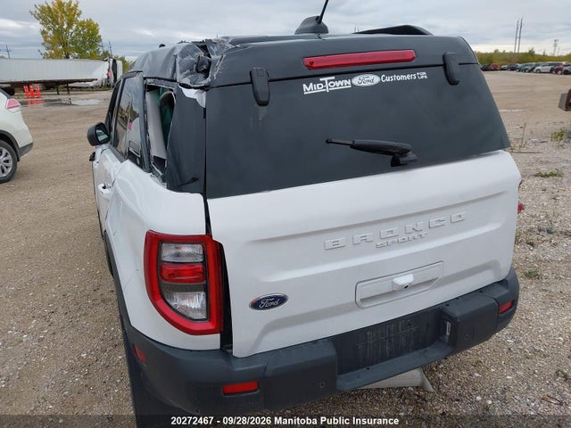 Aukcja sprzedaży 2025 Ford Bronco Sport Outer Banks, vin: 3FMCR9CNXSRF33972, numer aukcji: 20272467