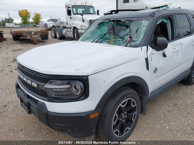 Aukcja sprzedaży 2025 Ford Bronco Sport Outer Banks, vin: 3FMCR9CNXSRF33972, numer aukcji: 20272467