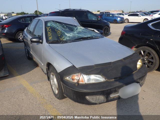 2001 Chevrolet Cavalier Vl მანქანა იყიდება აუქციონზე, vin: 3G1JC52441S140385, აუქციონის ნომერი: 20272471