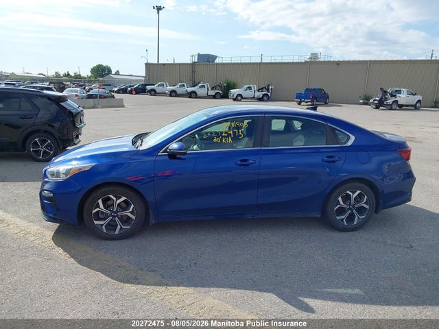 20272475 :رقم المزاد ، 3KPF54AD0LE181908 vin ، 2020 Kia Forte Ex مزاد بيع