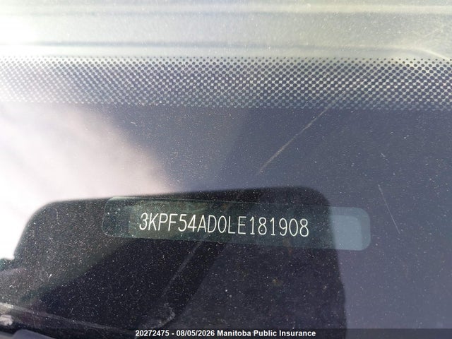 20272475 :رقم المزاد ، 3KPF54AD0LE181908 vin ، 2020 Kia Forte Ex مزاد بيع