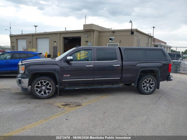 2015 Gmc Sierra 1500 Slt Crew Cab მანქანა იყიდება აუქციონზე, vin: 3GTU2VEC0FG266635, აუქციონის ნომერი: 20272476