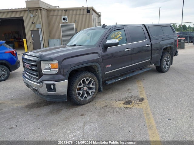 2015 Gmc Sierra 1500 Slt Crew Cab მანქანა იყიდება აუქციონზე, vin: 3GTU2VEC0FG266635, აუქციონის ნომერი: 20272476
