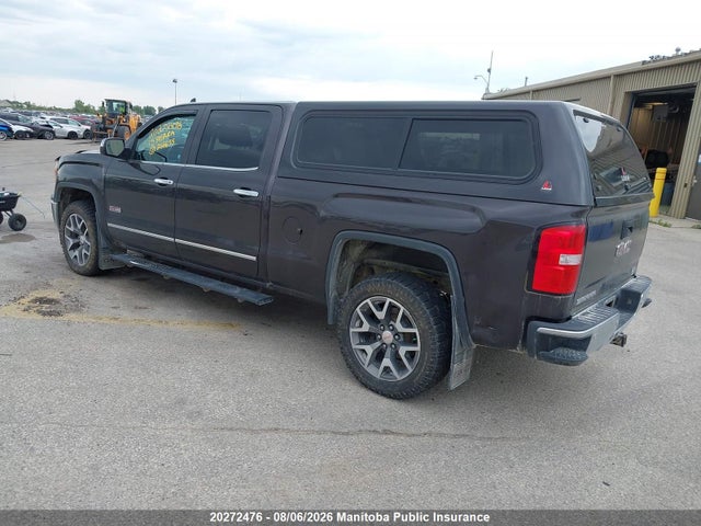 2015 Gmc Sierra 1500 Slt Crew Cab მანქანა იყიდება აუქციონზე, vin: 3GTU2VEC0FG266635, აუქციონის ნომერი: 20272476
