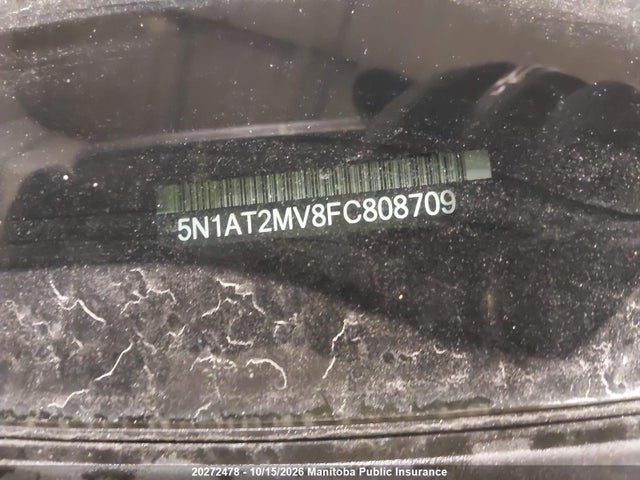 5N1AT2MV8FC808709 Nissan ROGUE SV