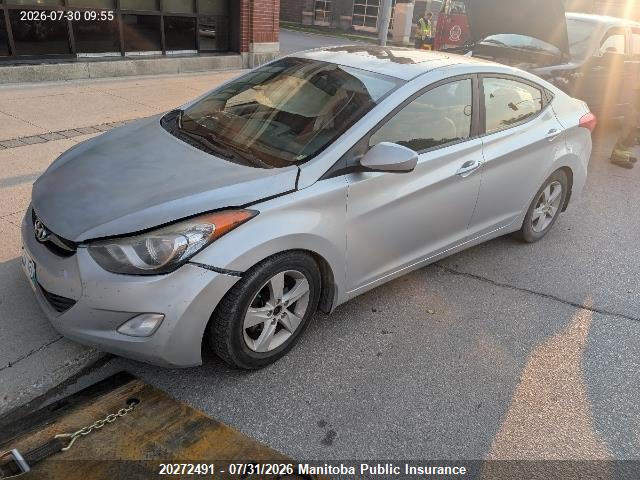2013 Hyundai Elantra Gls მანქანა იყიდება აუქციონზე, vin: 5NPDH4AE9DH237915, აუქციონის ნომერი: 20272491