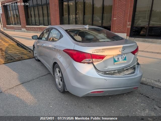 2013 Hyundai Elantra Gls მანქანა იყიდება აუქციონზე, vin: 5NPDH4AE9DH237915, აუქციონის ნომერი: 20272491