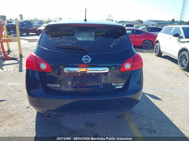 2012 Nissan Rogue Sl მანქანა იყიდება აუქციონზე, vin: JN8AS5MV7CW366741, აუქციონის ნომერი: 20272494