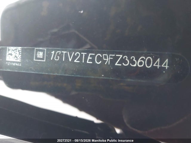 GMC Sierra 1500 Double Cab 2015 1GTV2TEC9FZ336044 Image 9