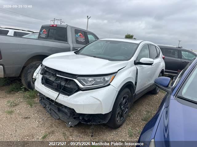 Продаж на аукціоні авто 2019 Honda Cr-v Ex-l, vin: 2HKRW2H87KH105118, номер лоту: 20272527