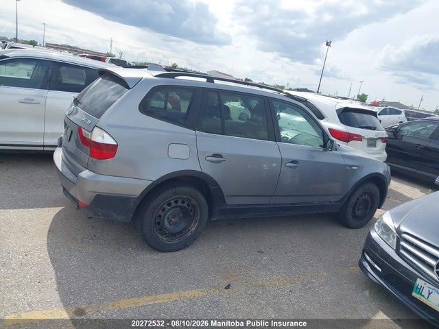 Продажа на аукционе авто 2007 Bmw X3 3.0i, vin: WBXPC734X7WE50541, номер лота: 20272532