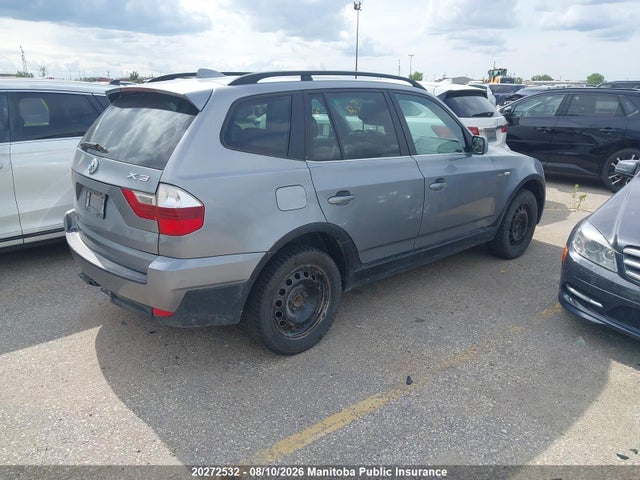Auction sale of the 2007 Bmw X3 3.0i, vin: WBXPC734X7WE50541, lot number: 20272532