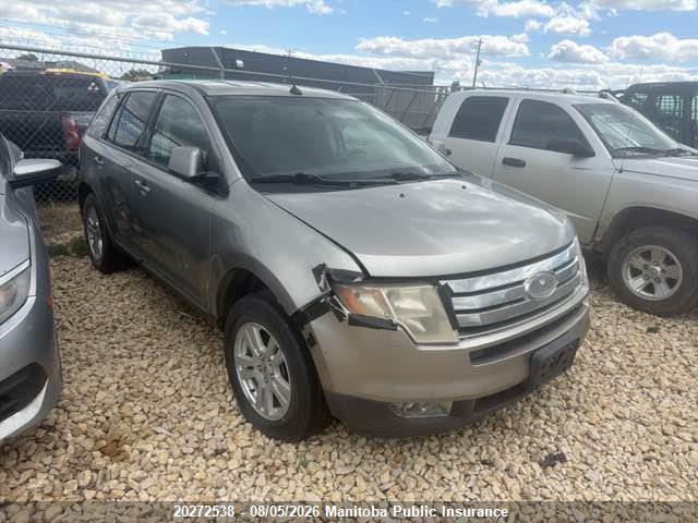 2008 Ford Edge Sel მანქანა იყიდება აუქციონზე, vin: 2FMDK48C38BB37487, აუქციონის ნომერი: 20272538