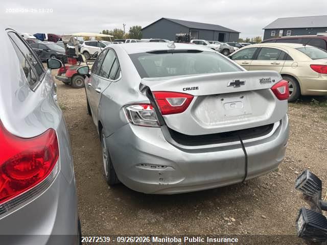 Aukcja sprzedaży 2016 Chevrolet Cruze Lt Turbo, vin: 3G1BE5SM9GS601605, numer aukcji: 20272539
