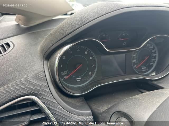 Aukcja sprzedaży 2016 Chevrolet Cruze Lt Turbo, vin: 3G1BE5SM9GS601605, numer aukcji: 20272539